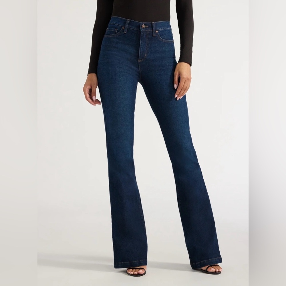 Sofia Vergara Women's Blue Flared Jeans